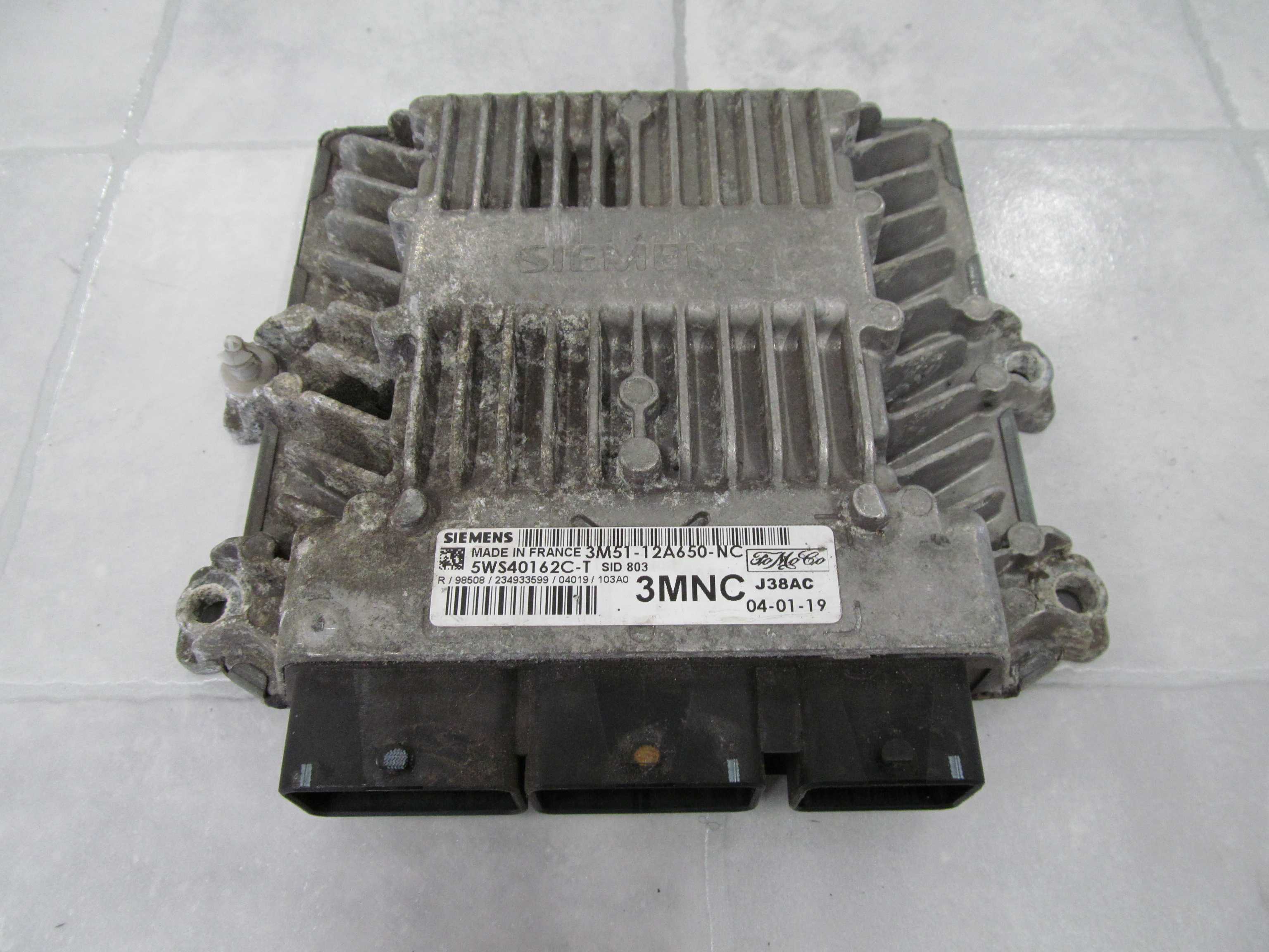 FORD 2.0 TDCI KOMPUTER STEROWNIK 3M51-12A650-NC 5WS40162C-T