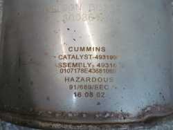 DAF LF 45 55 EURO 5 KATALIZATOR DPF FAP TLUMIK 300364-A 4931990