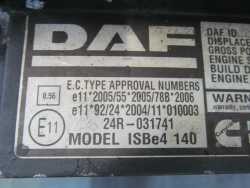 DAF LF 45 55 EURO 5 SILNIK 4.5 FR103S1 240 tkm 140 /160 /180 KM