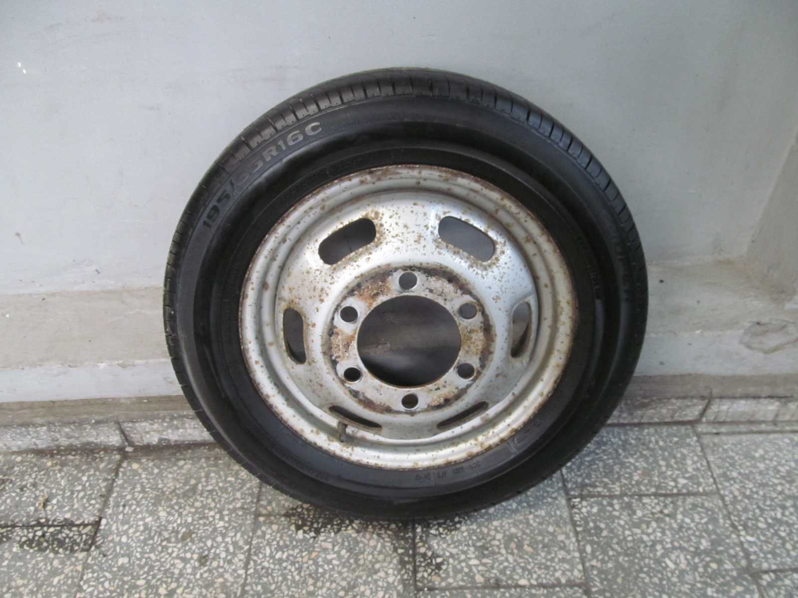 IVECO DAILY 35C 50C 6X170 16'' ET109  5.5JX16H2 OT130.1 KOLO FELGA AVON 195/65R16C 201070E