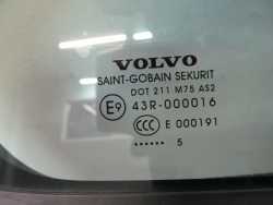 VOLVO S60 I LIFT 04-10 SZYBA BOCZNA TROJKAT DRZWI TYL PRAWA