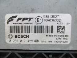 IVECO DAILY 2.3 EURO 5 LIFT 11-14 KOMPUTER STEROWNIK ZESTAW 0281017455 5801352711 5801639043