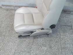 VOLVO S60 V70 00- FOTEL SIEDZENIE SKORA LEWY PASAZERA JASNY