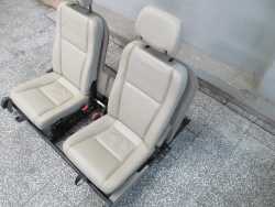 VOLVO XC90 FOTEL SIEDZENIE TYL KANAPA SKORA III RZAD BEZOWA