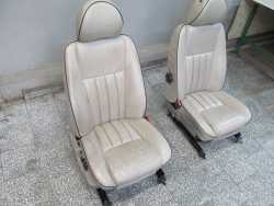 VOLVO XC90 FOTEL SIEDZENIE PRZOD SKORA TV DVD BEZOWA