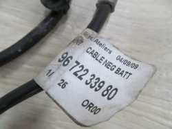 CITROEN C5 III X7 KLEMA MINUSOWA KABEL AKUMULATORA 9664448980 9672233980