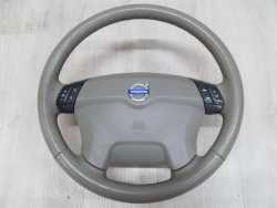 VOLVO XC90 KIEROWNICA SKORA OAK AIRBAG NAVI 02-14