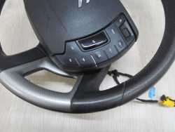 CITROEN C5 III X7 KIEROWNICA SKORA MULTIFUNKCJA PODUSZKA AIRBAG 08-17