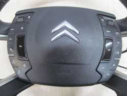 CITROEN C5 III X7 KIEROWNICA SKORA MULTIFUNKCJA PODUSZKA AIRBAG 08-17