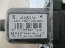 CITROEN C5 III X7 MECHANIZM PODNOSNIK SZYBY LEWY TYL 128000772 0130822447 08-17