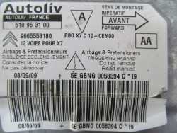 CITROEN C5 III X7 SENSOR MODUL PODUSZEK AIRBAG 9665558180 610963100 08-17