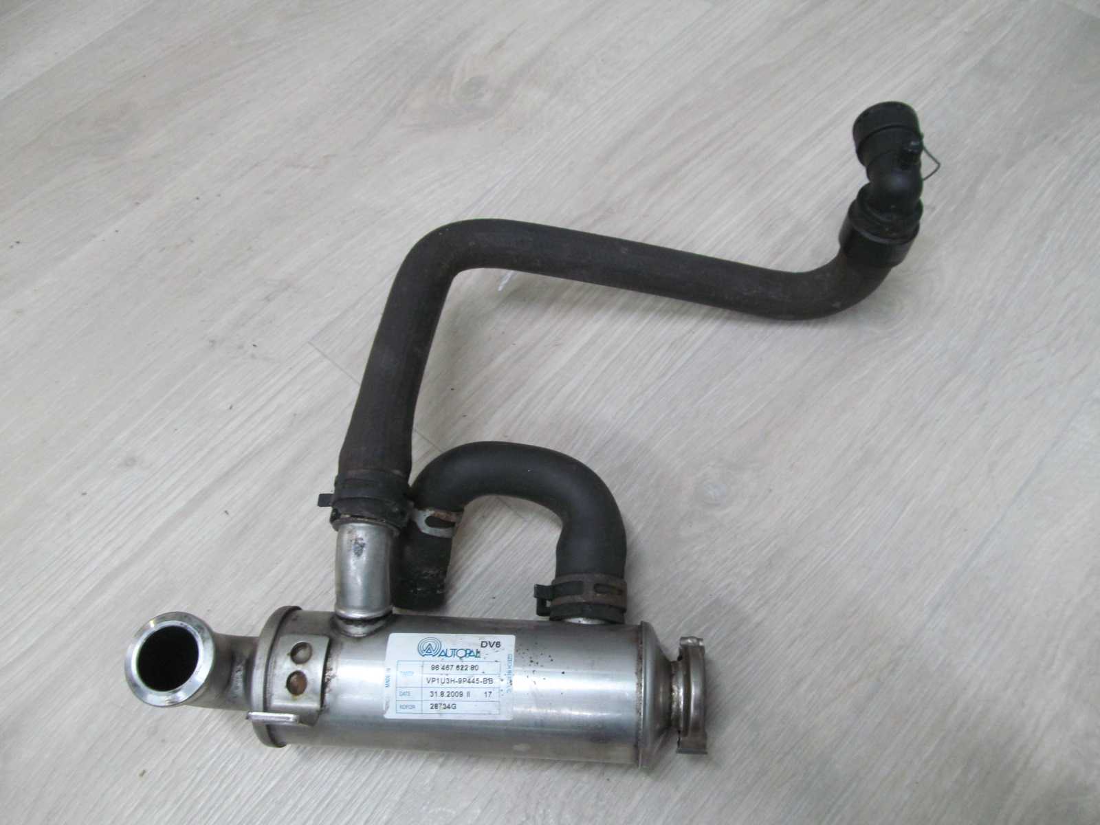 CITROEN C5 X7 III 1.6 CHLODNICA SPALIN EGR 9646762280 08-17