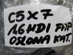 CITROEN PEUGEOT 1.6 BLACHA OSLONA TERMICZNA KATALIAZATORA 9680347680 9681568480 08-14