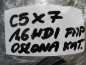 CITROEN PEUGEOT 1.6 BLACHA OSLONA TERMICZNA KATALIAZATORA 9680347680 9681568480 08-14