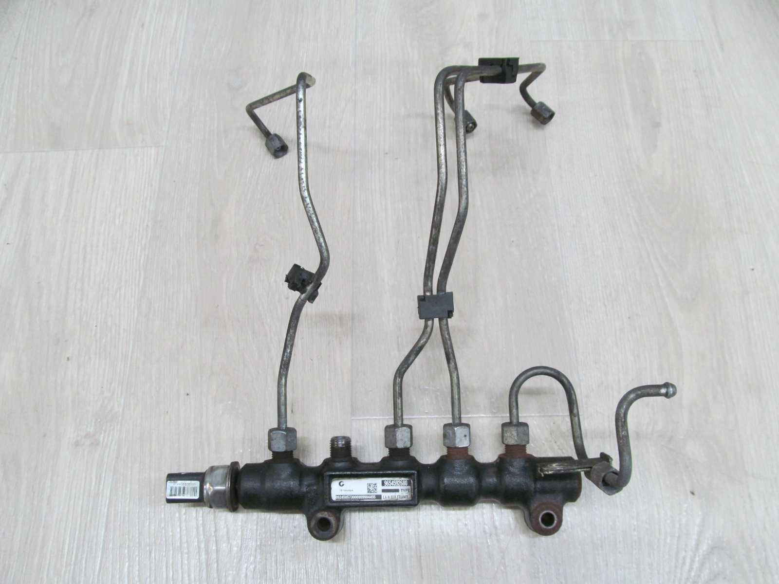 CITROEN C5 X7 III 508 1.6 HDI LISTWA WTRYSKOWA PALIWA CZUJNIK 9654592680 9655465480 08-14