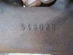 CITROEN C5 X7 III 508 1.6 HDI KOLEKTOR WYDECHOWY 548028 08-14
