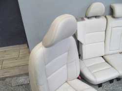 VOLVO V50 04-12 FOTEL SIEDZENIE KANAPA SKORA JASNA