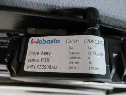 VOLVO V50 04-12 SZYBERDACH ORYGINALNY SZKLANY WEBASTO