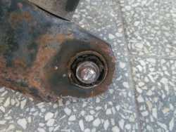 VOLVO S40 V50 04-12 WOZEK SANKI BELKA KOLYSKA LAWA ZAWIESZENIA TYL