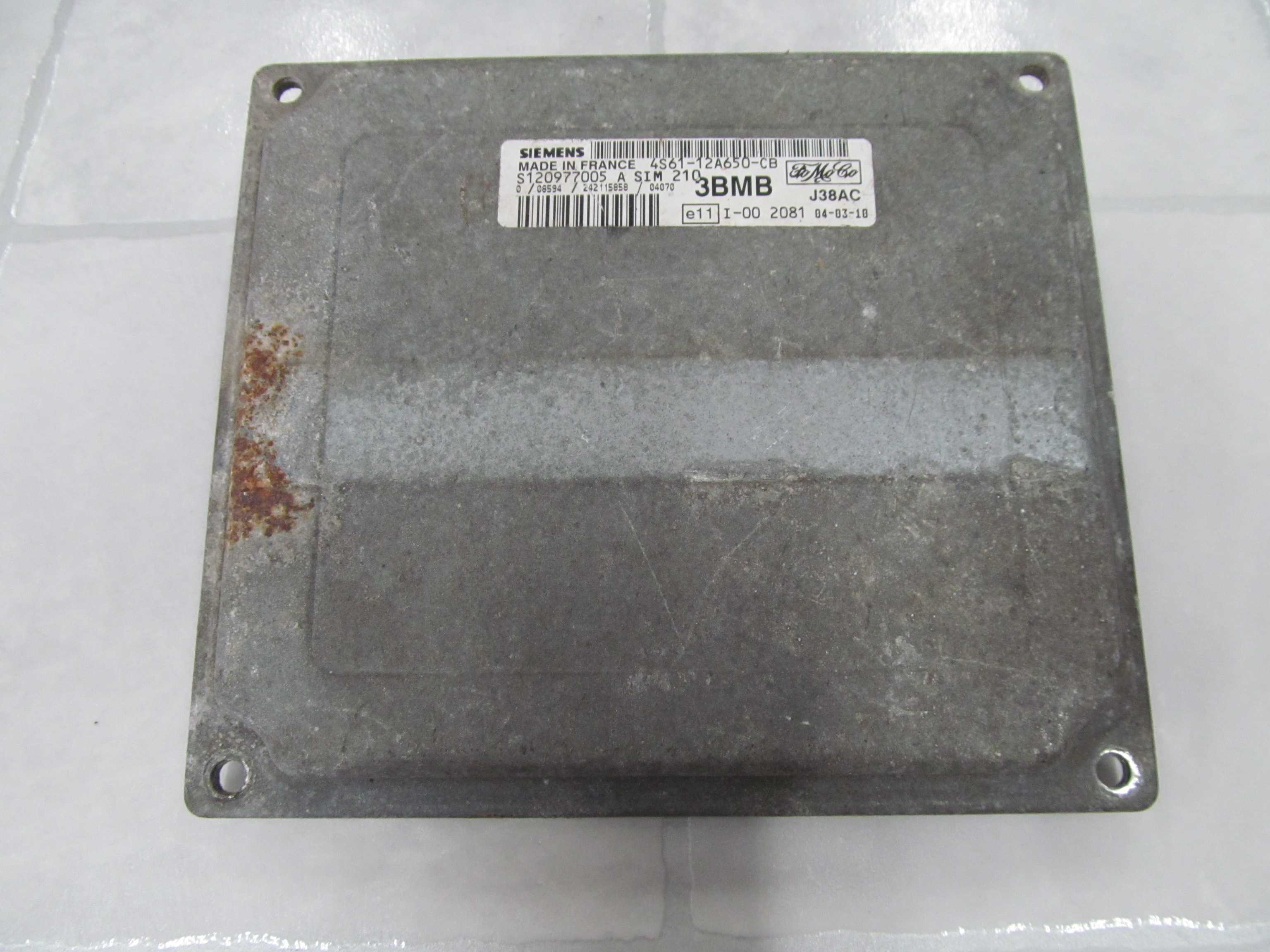 FORD 1.25 KOMPUTER STEROWNIK 4S61-12A650-CB S120977005A
