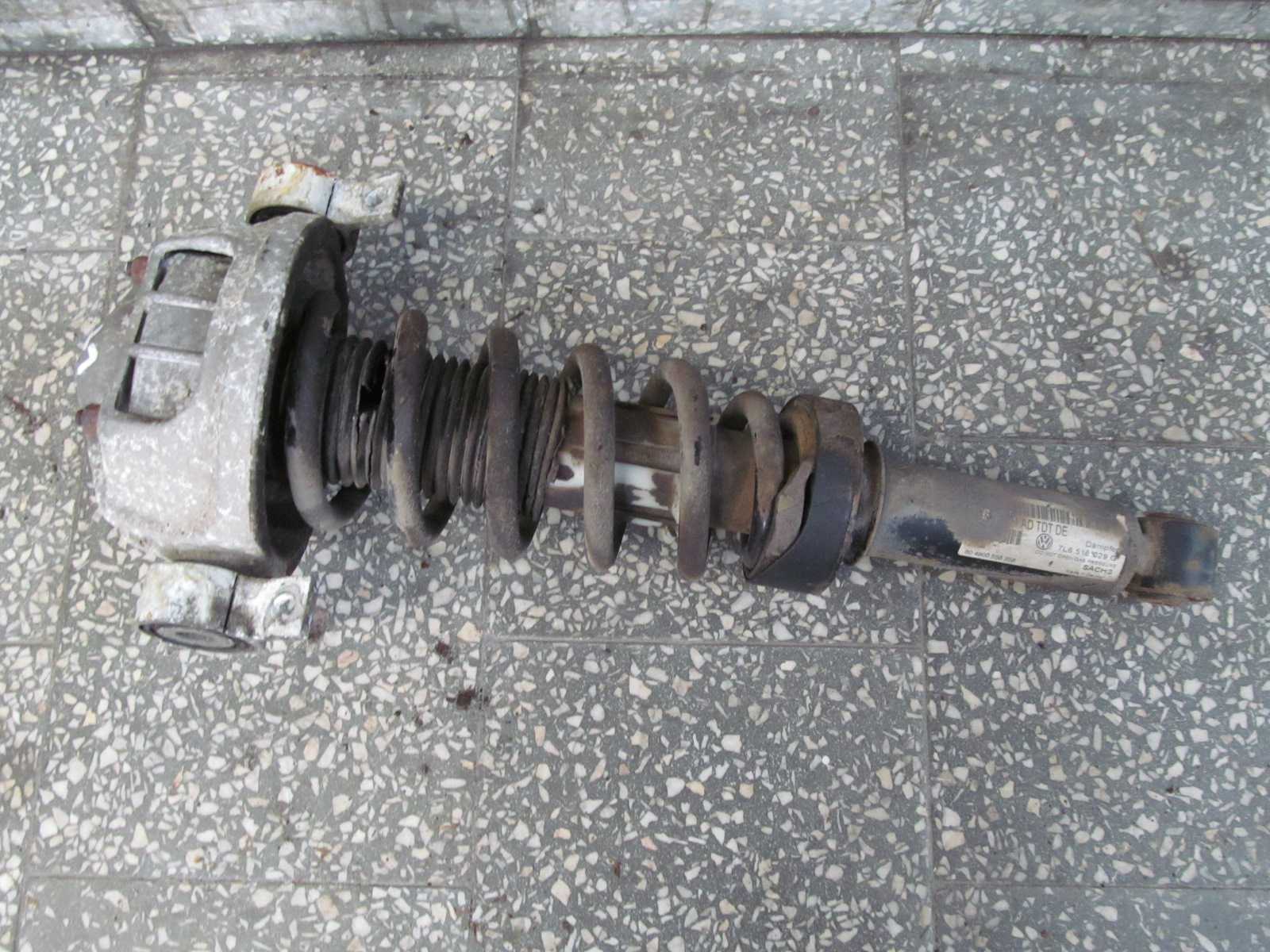 VW TOUAREG 7L AUDI Q7 AMORTYZATOR MCPERSON TYL LEWY 7L6513029G 7L0512345B