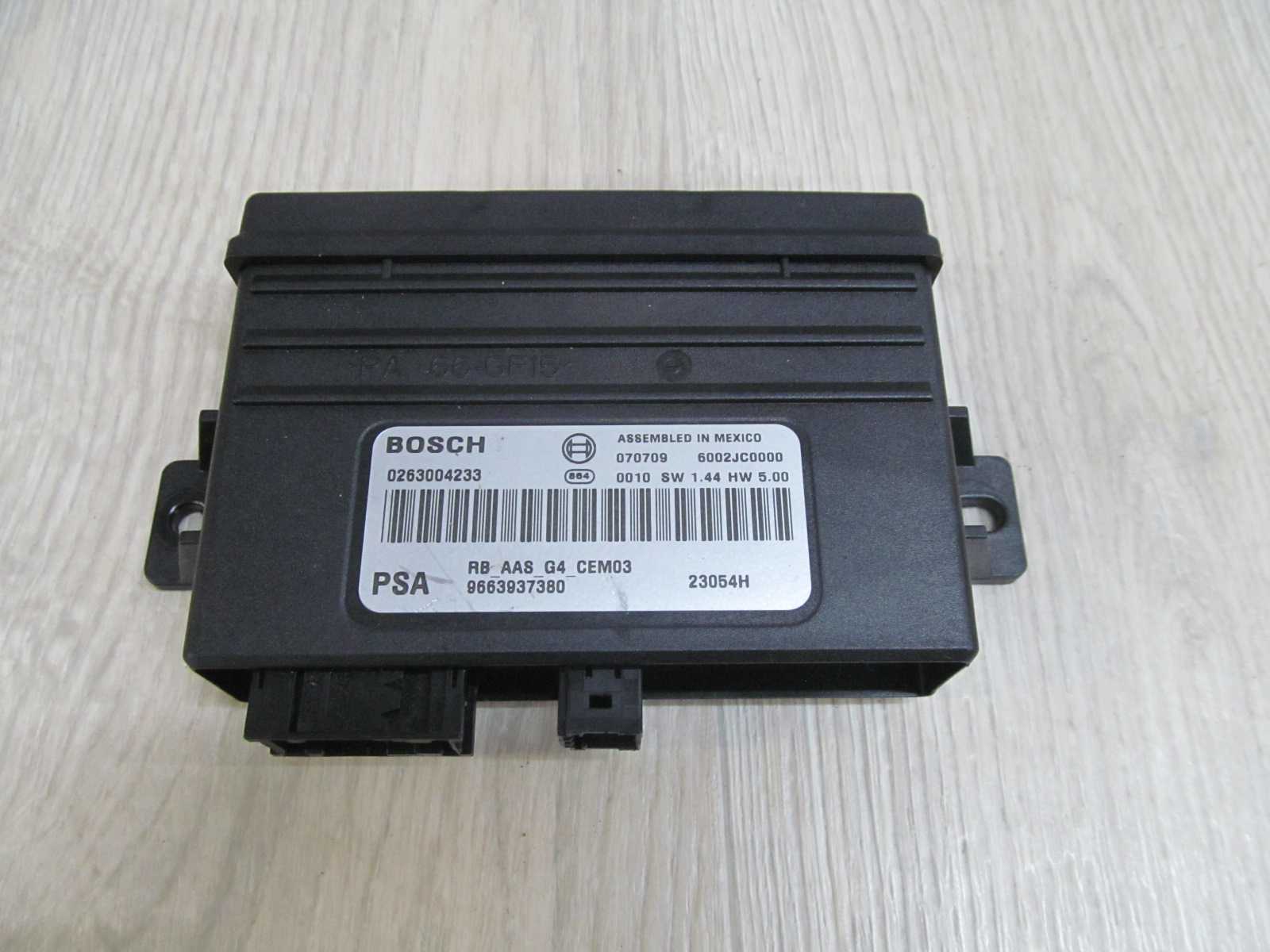 CITROEN C4 PICASSO GRAND MODUL PDC PARCTRONIK 0263004233 9663937380