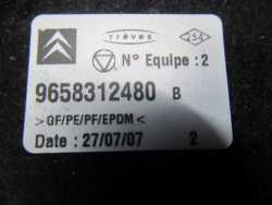 CITROEN C4 PICASSO OSLONA OBUDOWA HAMULCA RECZNEGO 9658312480