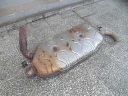 VOLVO V50 2.4 B 04-12 TLUMIK WYDECH KONCOWY TYL