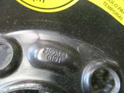 VOLVO S40 V50 C30 C70 5X108 16'' ET25 30683913 KOLO DOJAZDOWE ZAPAS T125/80R16 99M