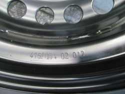 VOLVO S40 V50 C30 C70 5X108 16'' ET25 30683913 KOLO DOJAZDOWE ZAPAS T125/80R16 99M