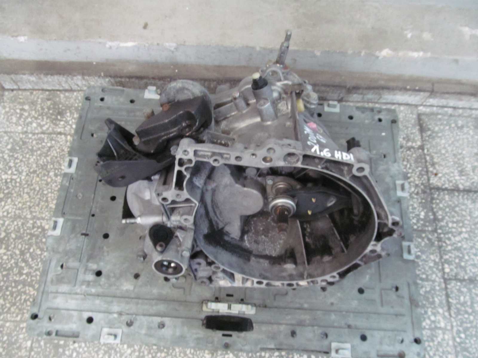 PEUGEOT CITROEN C4 1.6 HDI 06- SKRZYNIA BIEGOW 20DM69