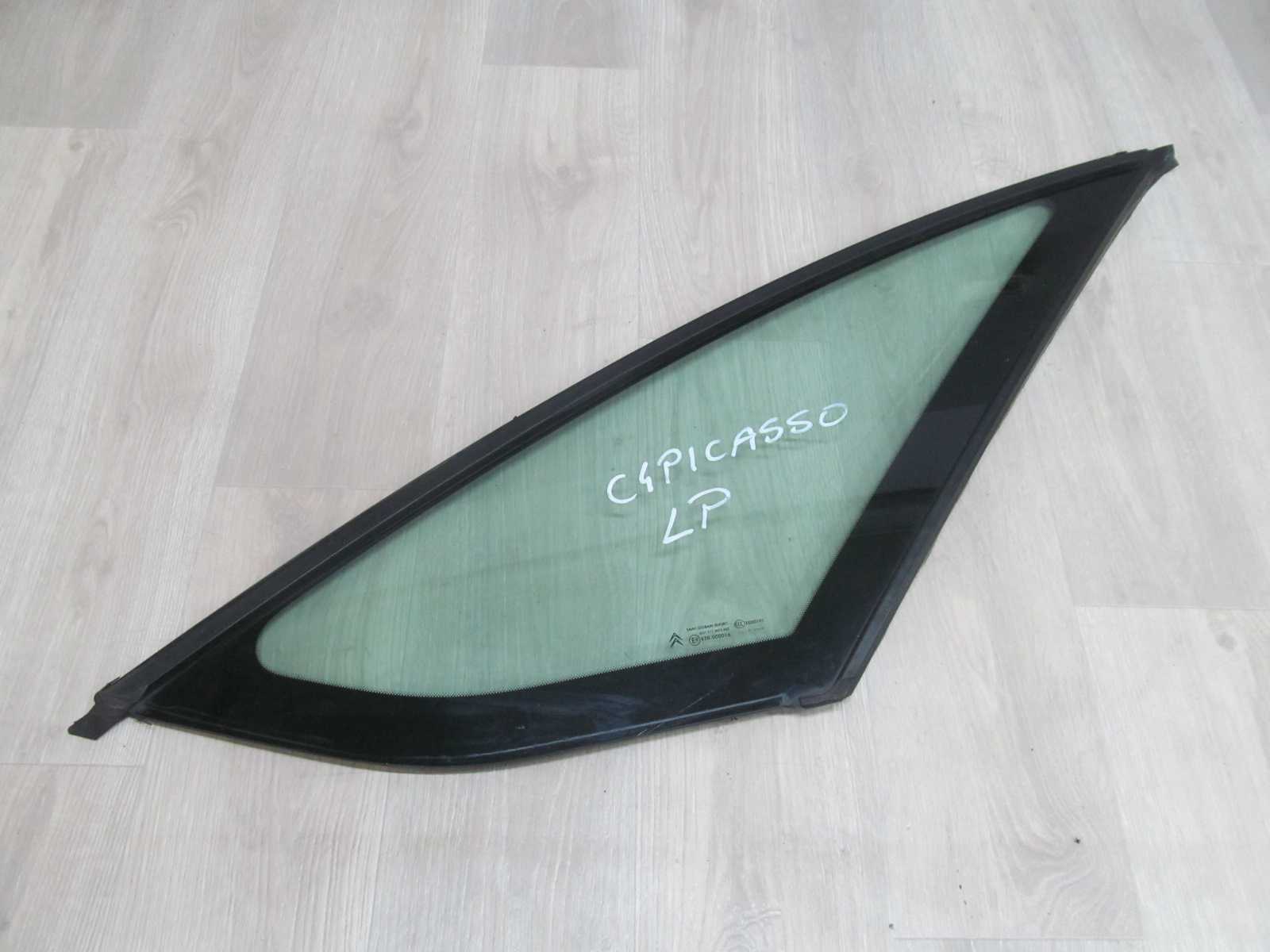 CITROEN C4 PICASSO 06- SZYBA KAROSERYJNA BOCZNA TROJKAT LEWA
