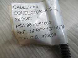 CITROEN C4 GRAND PICASSO 06- WIAZKA INSTALACJA ZBIORNIKA PALIWA 9654051880