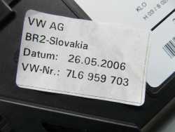 VW TOUAREG 7L 03-10 SILNICZEK SZYBY TYL LEWY 3D0959795E 7L6959703