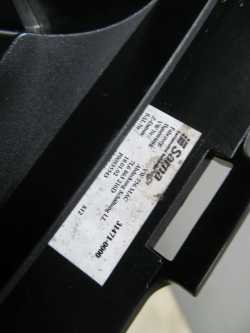 VW TOUAREG 7L 03-10 PANEL SRODKOWY RAMKA UCHWYT NA KUBKI  7L6863216D 7L6858602C
