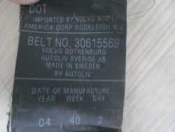 VOLVO S40 V50 04-12 PAS BEZPIECZENSTWA NAPINACZ PRZOD LEWY 304995342 30615569