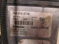 VW TOUAREG 7L 2.5 3.0 TDI 03-10 WEBASTO 7L6815071D