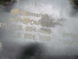 VW TOUAREG 7L 03-10 LISTWA BLOTNIKA PRZOD LEWY 7L6854959 7L9854959