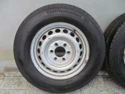 SPRINTER 6X130 16'' ET62 KOLA FELGI 6.5J16H2 A0014014802 235/65/16C 8MM CONTINETAL CONTIVANCONTACT 100
