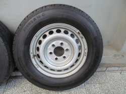 SPRINTER 6X130 16'' ET62 KOLA FELGI 6.5J16H2 A0014014802 235/65/16C 8MM CONTINETAL CONTIVANCONTACT 100
