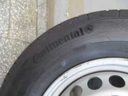 SPRINTER 6X130 16'' ET62 KOLA FELGI 6.5J16H2 A0014014802 235/65/16C 8MM CONTINETAL CONTIVANCONTACT 100