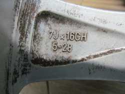 CITROEN C5 III X7 5X108 16' ET 28 7J16 KOLA FELGI ALUMINIOWE 9687895880