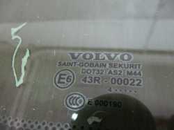 VOLVO V50 04-12 SZYBA BOCZNA KAROSERYJNA TYL LEWA 43R-00022