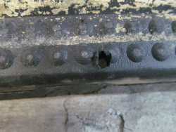 OPEL VIVARO TRAFIC 06-14 LISTA PROGOWA TYLNA OSLONA PASA TYL 8200943126 93863173