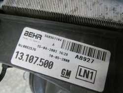 OPEL CORSA C 00-06 CHLODNICA SKRAPLACZ WENTYLATOR 24421233 13114011 13107500