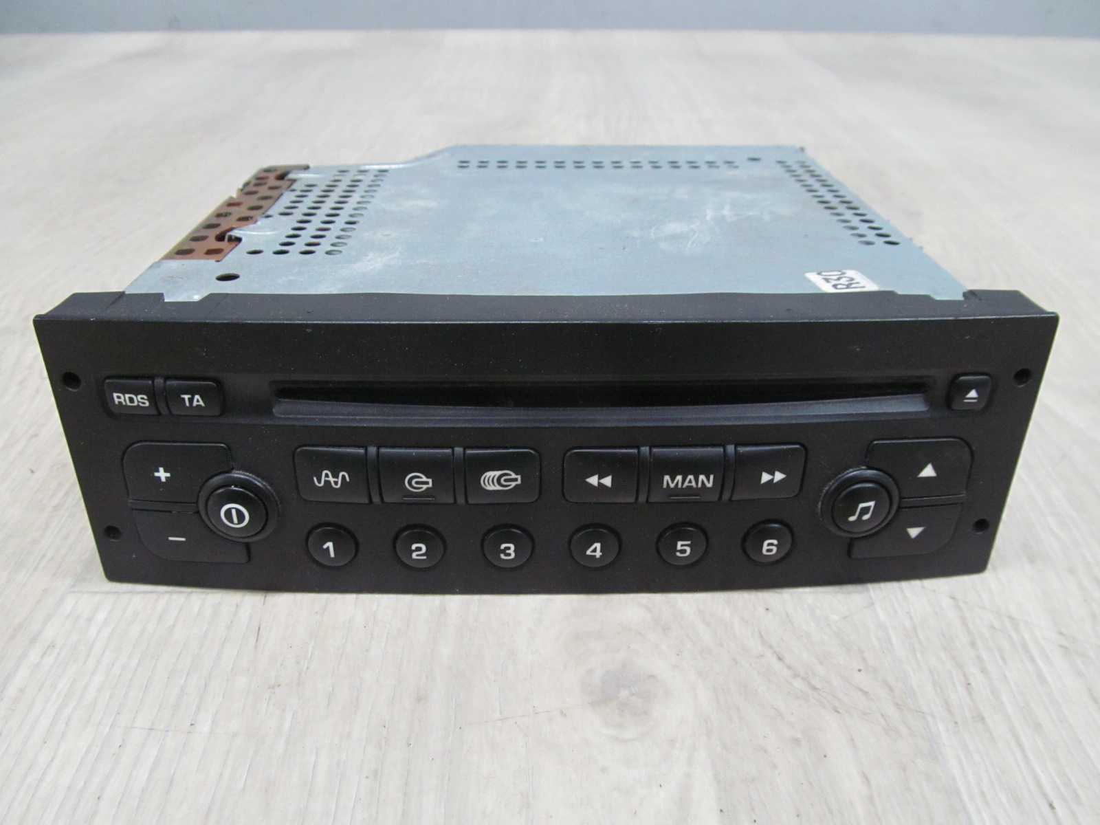 PEUGEOT CITROEN RADIO CD RD3-01 96545978XT