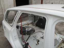 VOLVO V50 04-13 DACH SLUPEK POSZYCIE SZYBERDACH