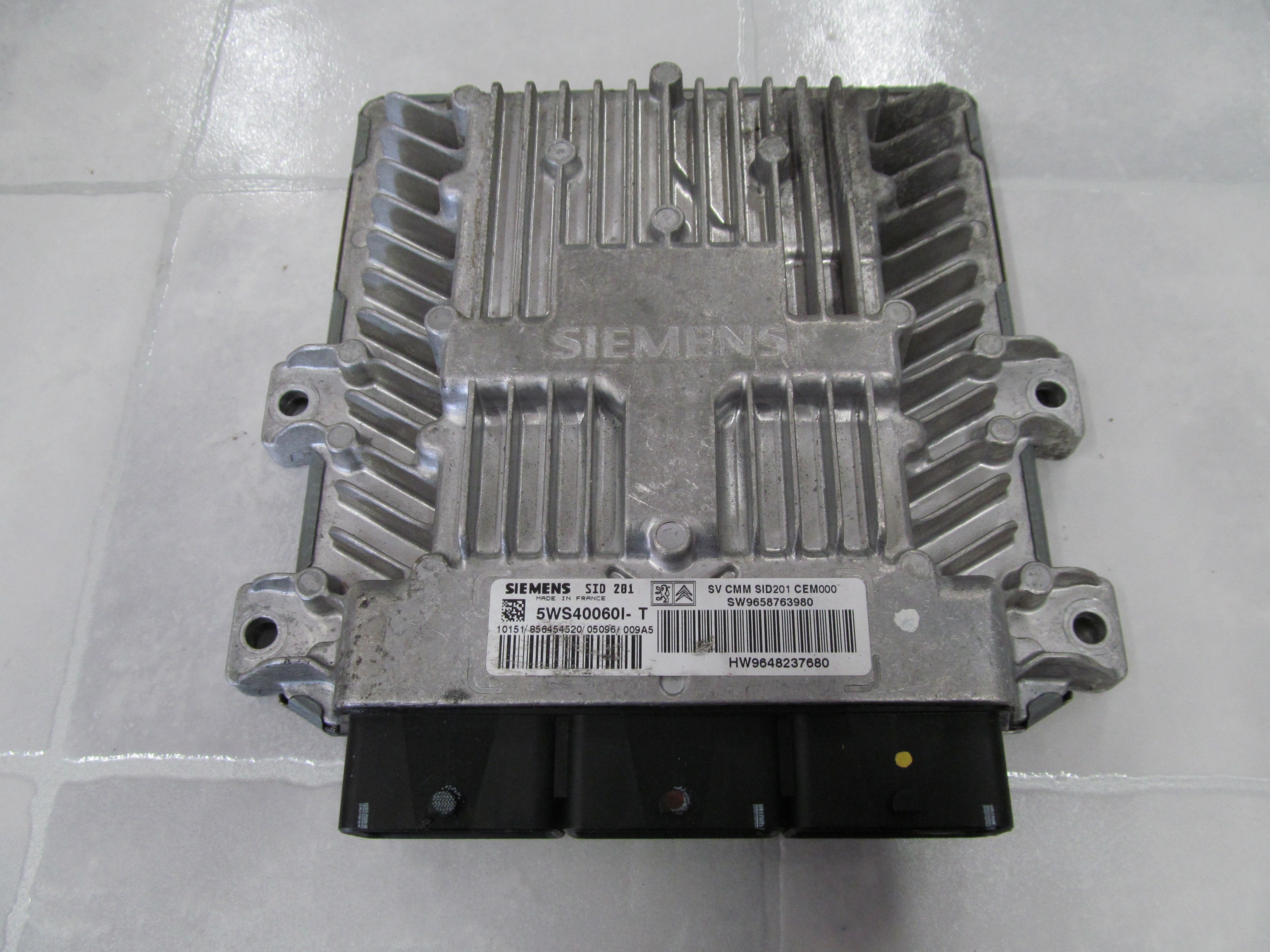 PEUGEOT CITROEN 2.7 HDI KOMPUTER STEROWNIK 9658763980 5WS40060I-T