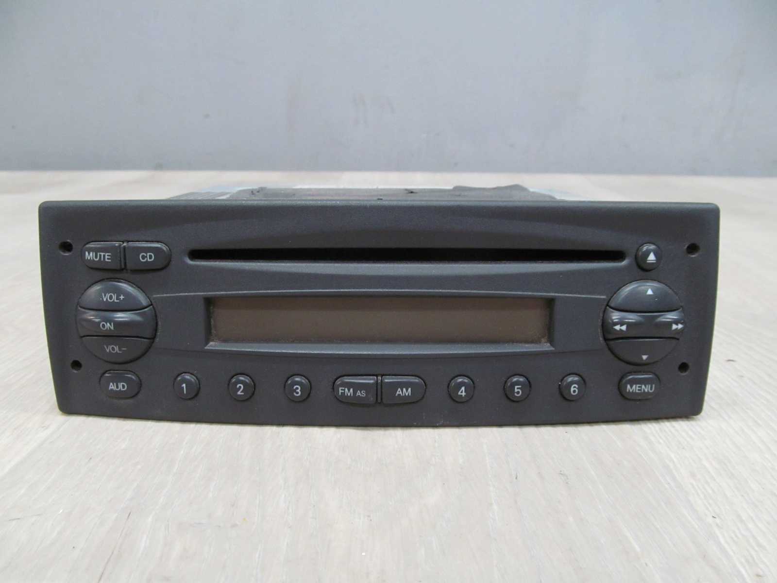 DUCATO BOXER IVECO RADIO RADIOODTWARZACZ CD 7648582316 KOD 06-14