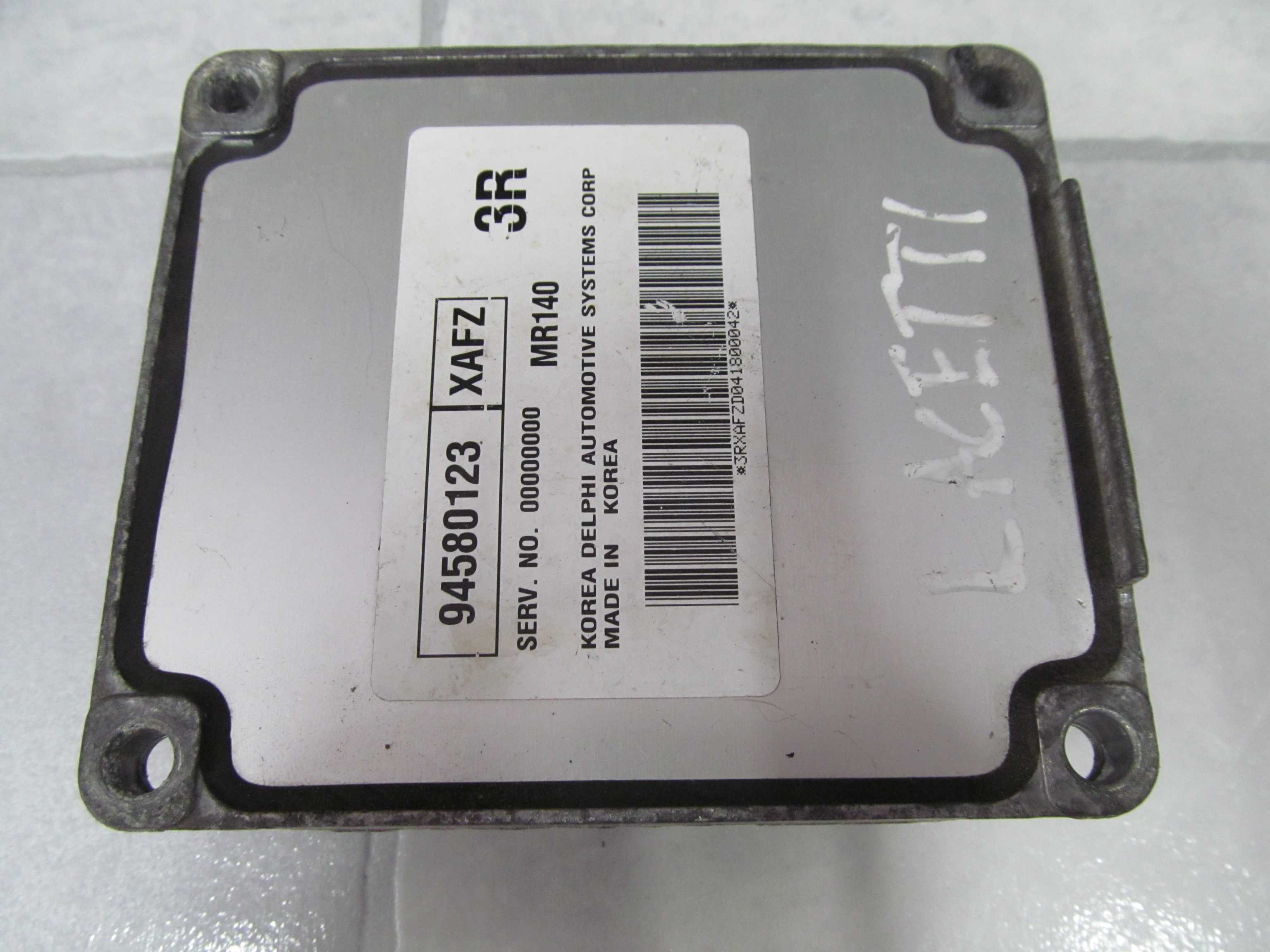 DAEWOO CHEVROLET 1.8 KOMPUTER STEROWNIK 94580123 XAFZ MR140